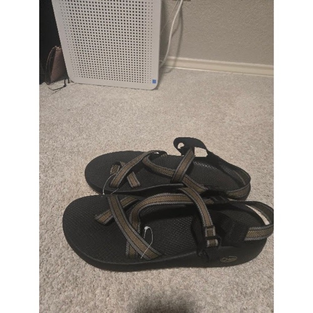 Chaco Z Cloud 2 Mens Sandal Size 15 Brown Black Strappy Hiking Water Shoes